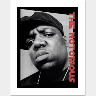 notorious big - monochrome style Posters and Art